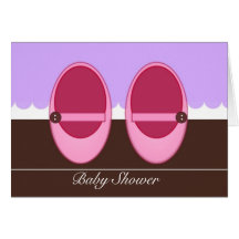Baby Shower Invitations Card girl