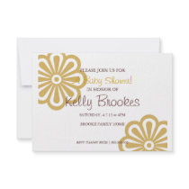 Baby Shower Invite | Flowered I |wgo