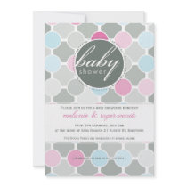 BABY SHOWER INVITES :: fizzy spots 2P
