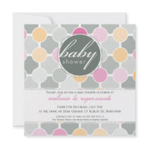 BABY SHOWER INVITES :: fizzy spots 3SQ