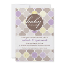 BABY SHOWER INVITES :: fizzy spots 8P