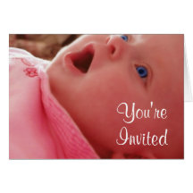 Baby Shower Invites Greeting Card