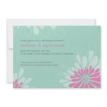 BABY SHOWER INVITES :: modern bloom 1L