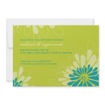 BABY SHOWER INVITES :: modern bloom 9L