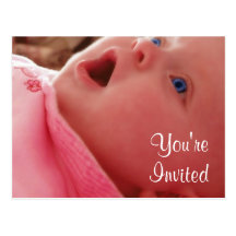 Baby Shower Invites Postcard