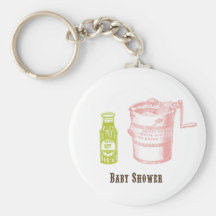 Baby Shower Keychain