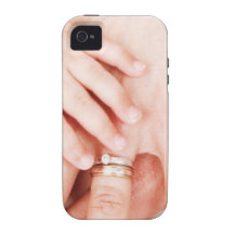 Baby Shower, Mom's Day, Father's Day, Family Love Case-Mate iPhone 4 Cover