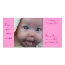 Baby Shower Photo Cards