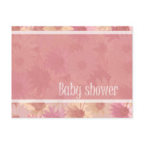 baby shower ~ pink daisies