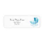 Baby Shower Return Address Label