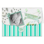 Baby shower Thank you card