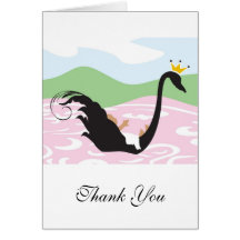 Baby Shower Thank You - Little Princess Greeting Cards