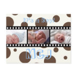 Baby Shower Thank you postcards insert your photos