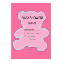 Baby Showers RSVP Cards