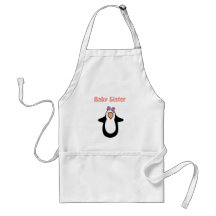 baby sister penguin aprons