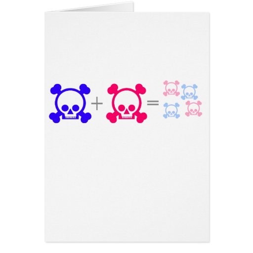 baby skulls greeting cards