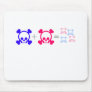 baby skulls mouse mat