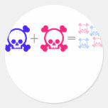 baby skulls sticker