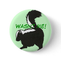 Baby Skunk Button