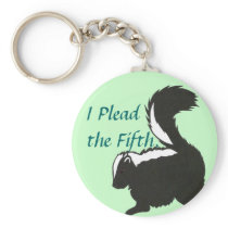 Baby Skunk Keychain