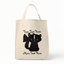 Baby Skunk Shopping Bag
