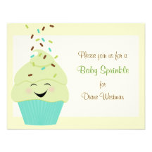 Baby Sprinkle Invitation in Gender Neutral Lights