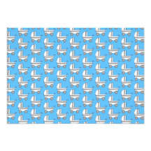 Baby Stroller Pattern on Blue. Announcements