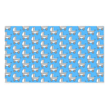 Baby Stroller Pattern on Blue. Business Cards