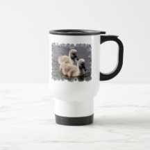 Baby Swans Plastic Travel Mug