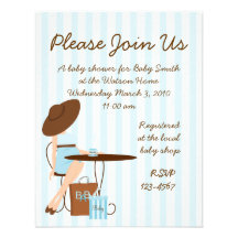 Baby Tea Custom Invitations