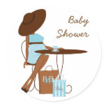 Baby Tea Round Sticker