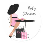 Baby Tea Round Sticker