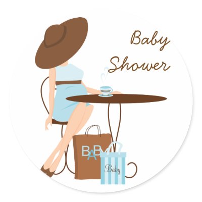 Baby Tea Round Sticker by trennea