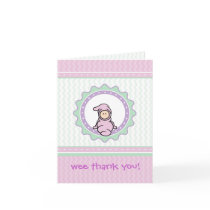 Baby Thank You Card - Easy to Customize