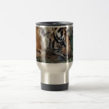 Baby Tiger cub lying down Mug