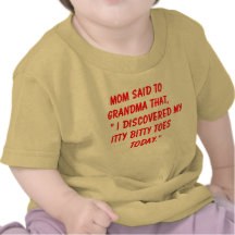 baby toe discovery tee shirts