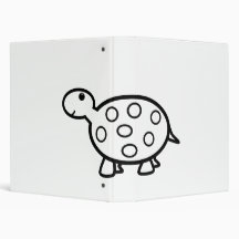 Baby turtle binder