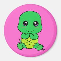Baby turtle magnets