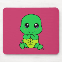 Baby turtle mouse pads