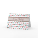 Baby Unisex Hearts Card