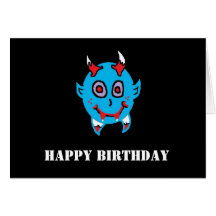 Baby Vamp (2), HAPPY BIRTHDAY Card