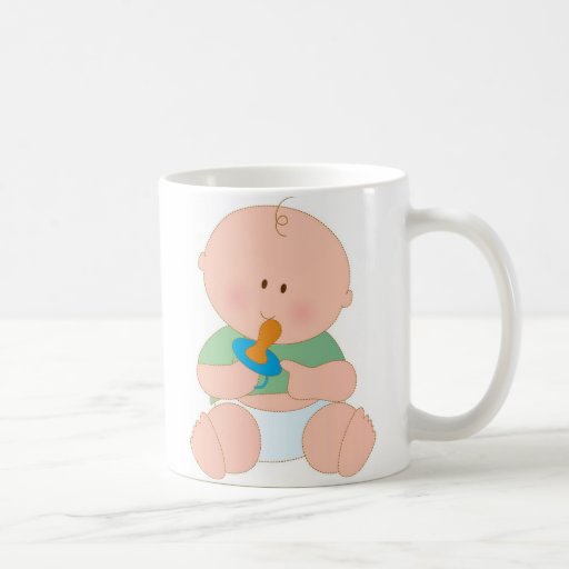Baby with Pacifier Mug