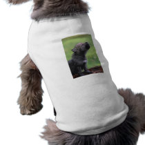 Baby Wolf Howls Doggie T-shirt