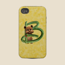 BabyBear Toon Monogram B casemate cases