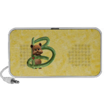 BabyBear Toon Monogram B speakers