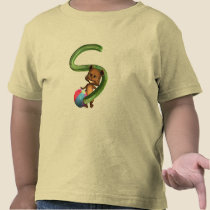 BabyBear Toon Monogram S t-shirts
