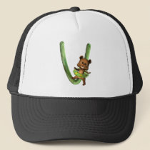 BabyBear Toon Monogram V hats