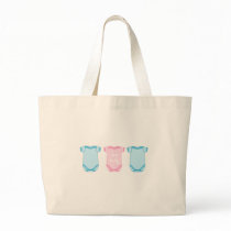 Babygro in Pink and Blue New Baby  Bag