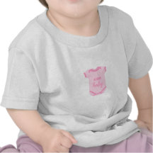 Babygro in Pink New Baby Tee Shirt