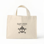 babypunk Grey Skull Tote Tote Bags